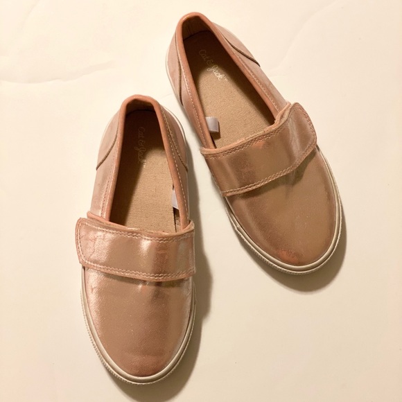 Cat & Jack Other - Cat & Jack metallic pink tennis shoes